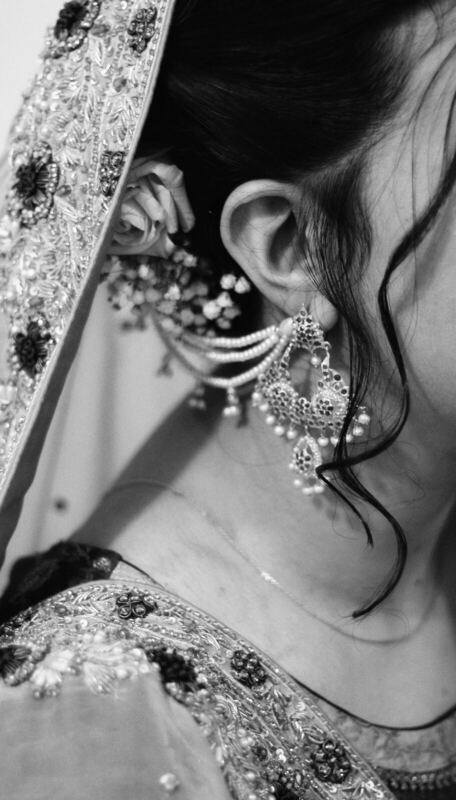 Earring detail